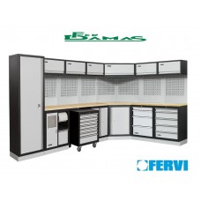 ARREDAMENTO MODULARE PER OFFICINA FERVI ART. A007H